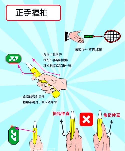 羽毛球入門與提高_(dá)羽毛球正手握拍法_羽毛球反手握拍技巧