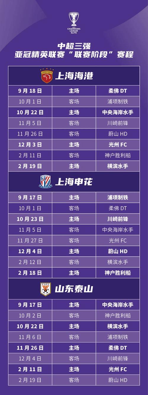 2024-2025賽季亞冠抽簽結果_亞冠精英聯賽上海海港抽簽情況_亞冠聯賽獎金